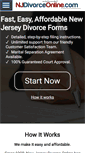 Mobile Screenshot of njdivorceonline.com